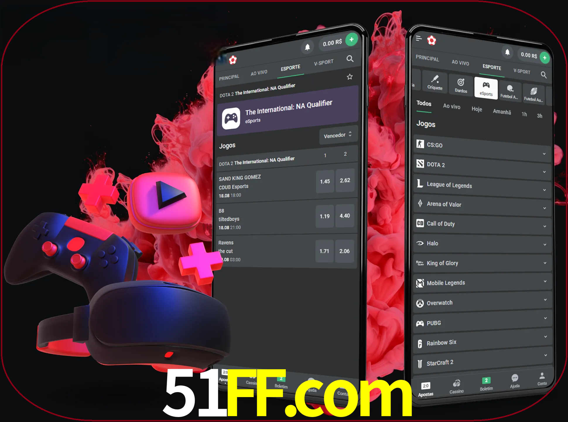 Para ter a aplicação móvel 51ff no seu smartphone, basta descarregar o ficheiro apk e seguir as instruções.