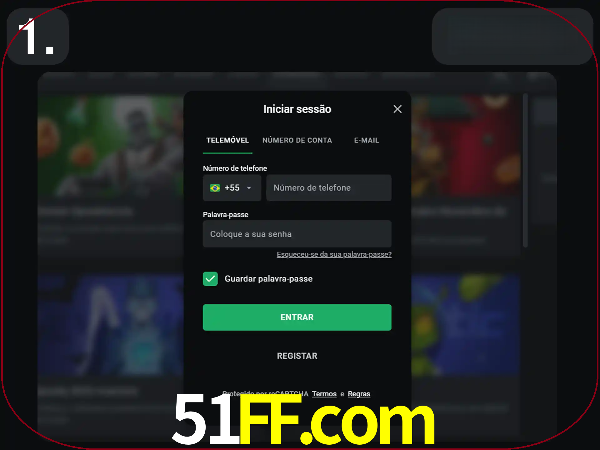Acesse o site.